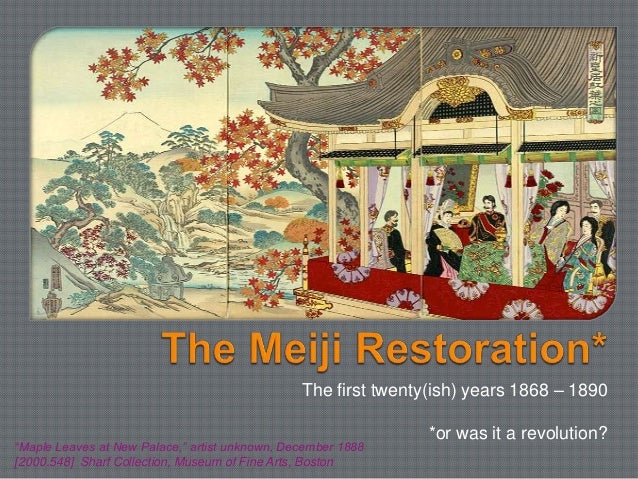 meiji restoration meiji restoration facts